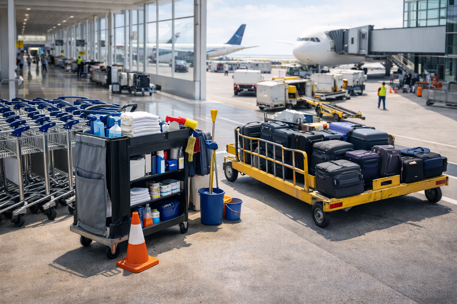 How to Maintain High Capacity Airport Mobility with Precision Bearing Castors