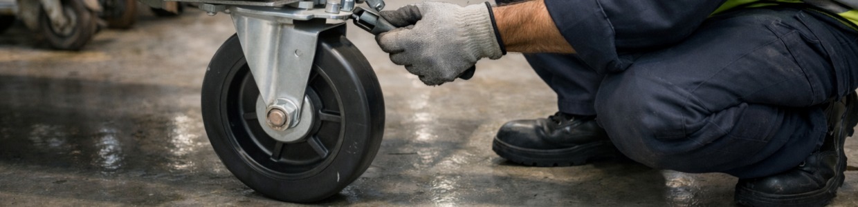 Castor Wheel Maintenance Checklist for Industrial Facilities